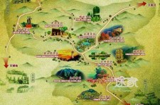 自贡景点地图(长沙景点地图)
