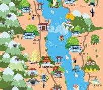自贡旅游地图(旅游地图app)