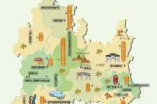 自贡旅游地图(旅游地图中国景点)